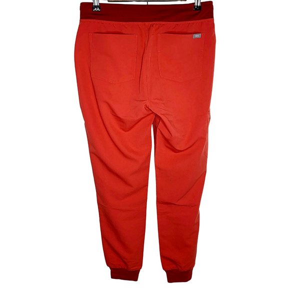 SOLD! Figs Zamora High-Rise Jogger Scrub Pant in LIMITED EDITION Clay - Picture 4 of 5